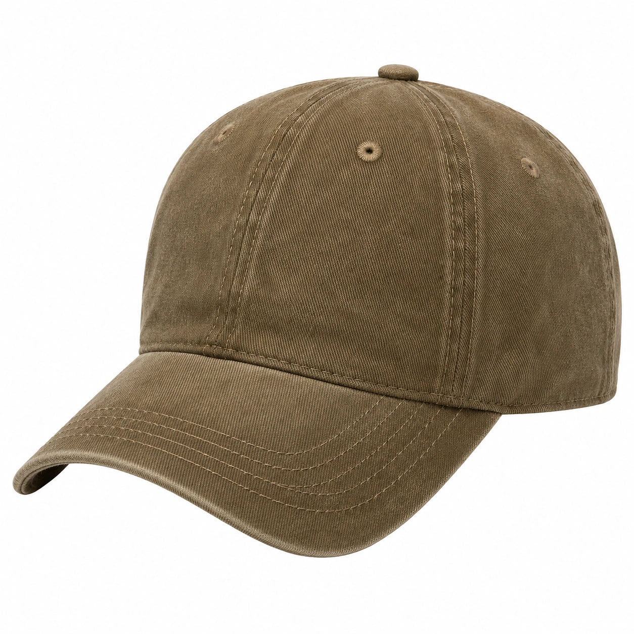 Basecap Khaki Unisex verstellbar