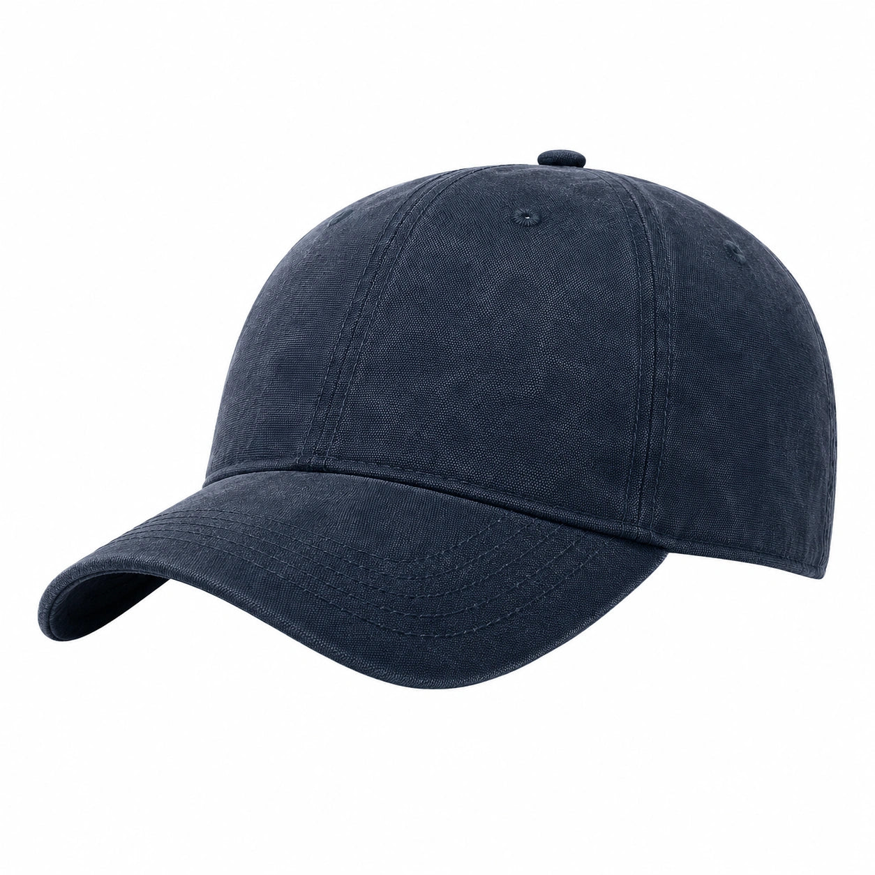 Unisex Baseballkappe Dunkelblau Verstellbar