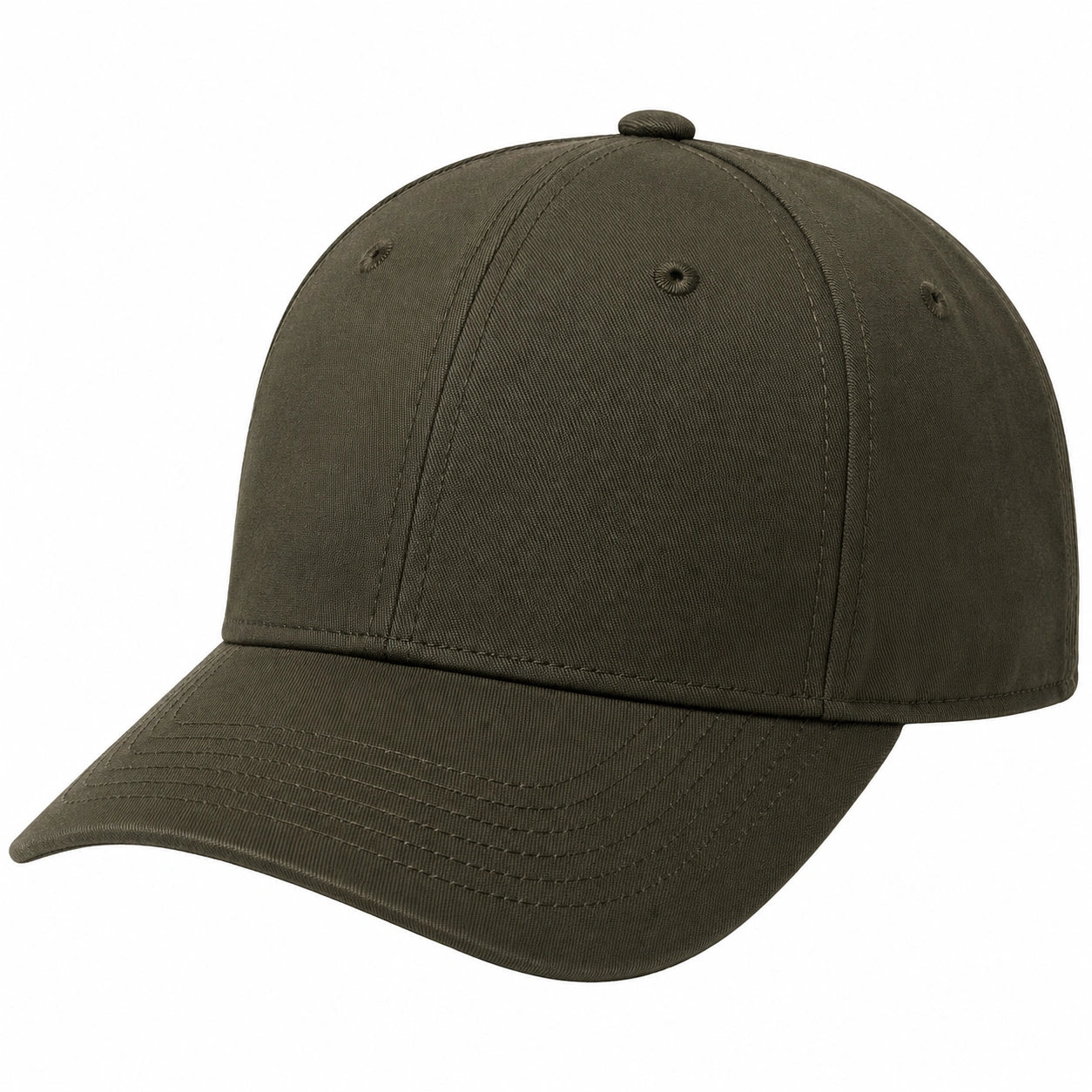 Unisex Basecap Verstellbar Olivgrün