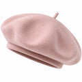 Elegante Damen Baskenmütze in Rosa