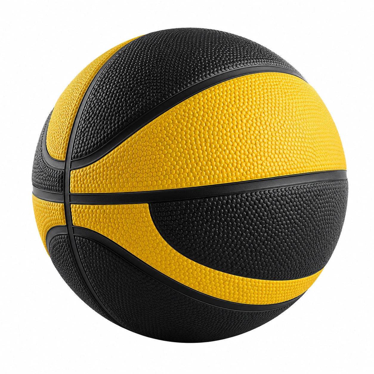 Basketball für den Außenbereich Schwarz-Gelb 75 cm