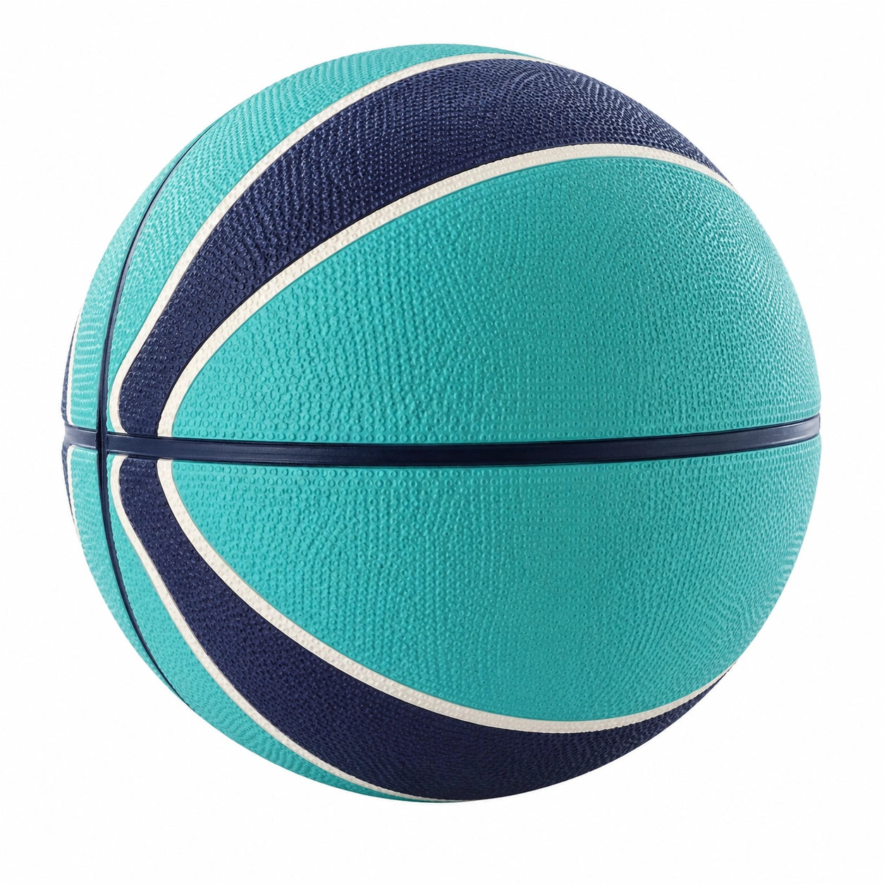 Basketball Outdoor Größe 7 Türkis/Dunkelblau