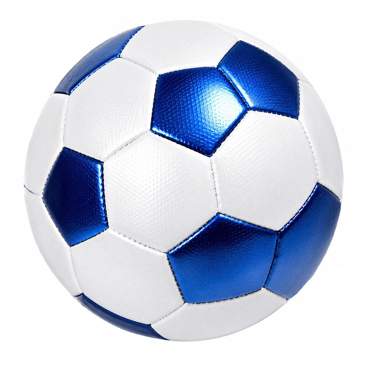 Fußball Weiß/Blau 22 cm