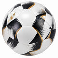 Fußball Größe 5 Schwarz/Weiß/Gold