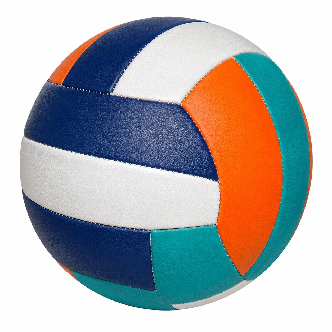 Volleyball farbenfroh genäht 65 cm